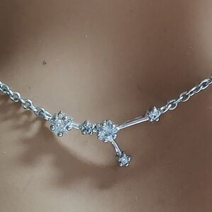 Sterling Forever Contellation Cancer Sterling Silver Pendant  Necklace